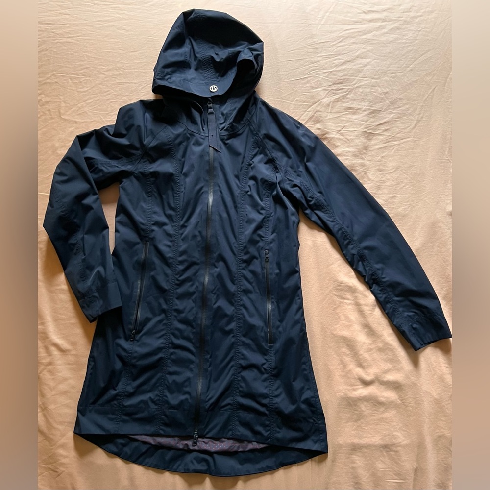 lululemon athletica Navy Hooded Jacket